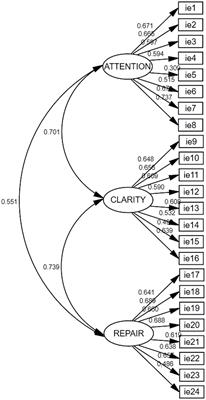 Adaptation and validity of the Trait Meta-Mood scale for Brazilian adolescents